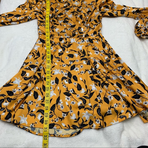 Tularosa Brixton Marigold Blossom Floral Dress XS - Picture 13 of 13